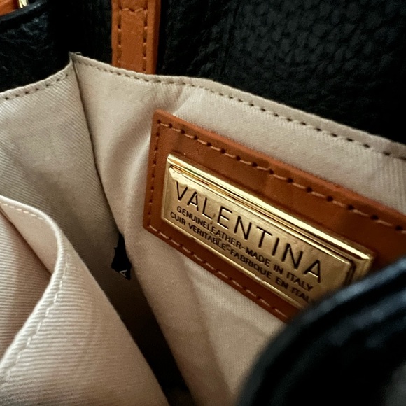 NWT VALENTINA LEATHER CROSSBODY SHOULDER BAG PHONE CASE PURSE - Picture 5 of 6